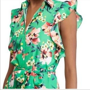 Lauren Ralph Lauren Dresses - Ralph Lauren Green Crepe Floral Dress Lauren Ralph Lauren Dresses - Ralph Lauren Green Crepe Floral Dress